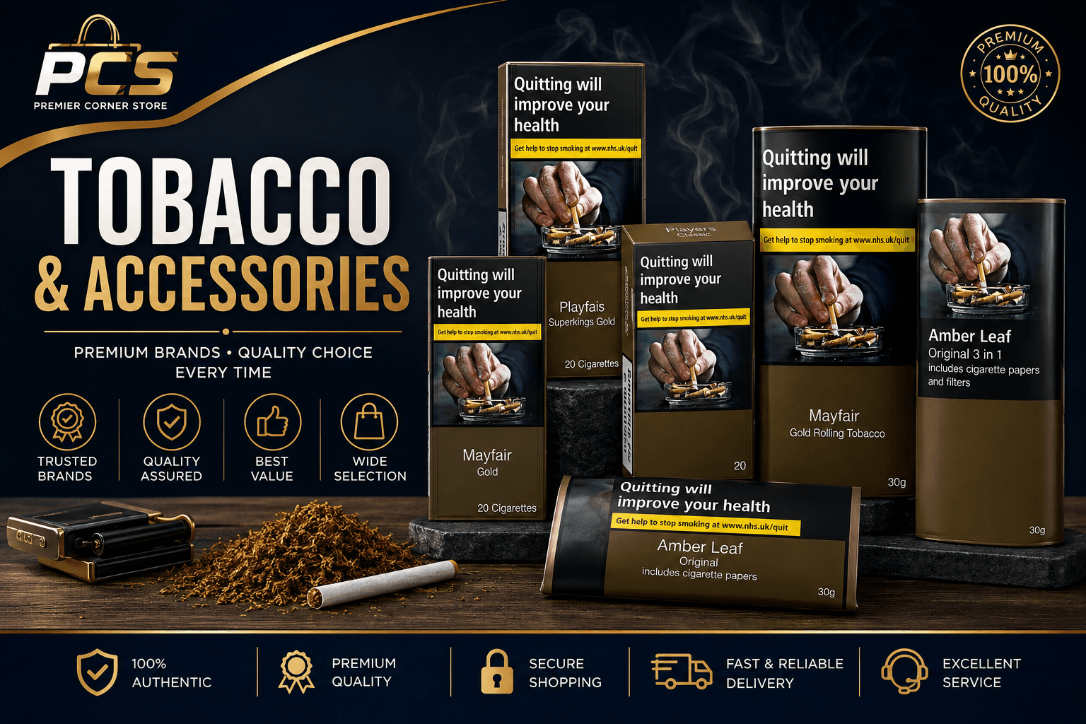 Tobacco And Smoking Essentials