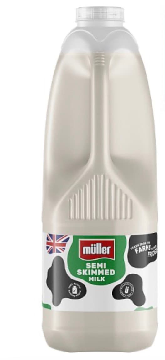 Miller Semi Skimmed Milk 2 Litres
