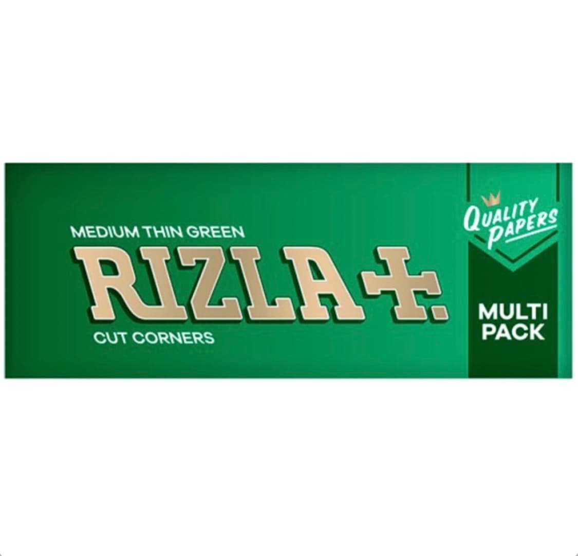 Rizla Regular Green Multipack 5 x 50s
