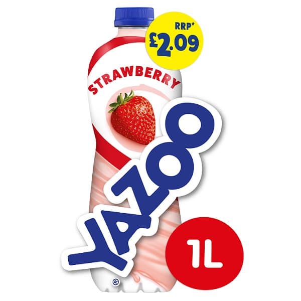 Yazoo Strawberry Milk Drink 1L RRP £2.09
