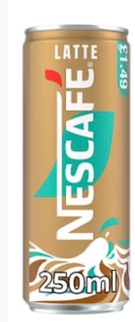 NESCAFÉ Iced Coffee Latte PMP 250ml RRP £1.49