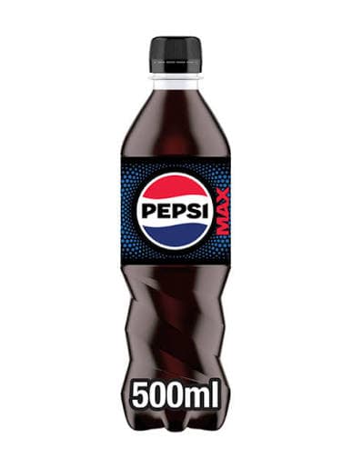 Pepsi Max No Sugar Cola Bottle 500ml