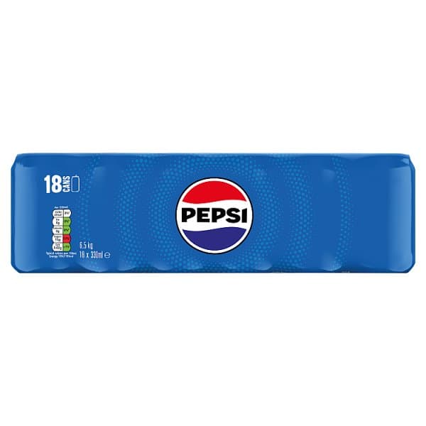 Pepsi Cola Cans 18 x 330ml