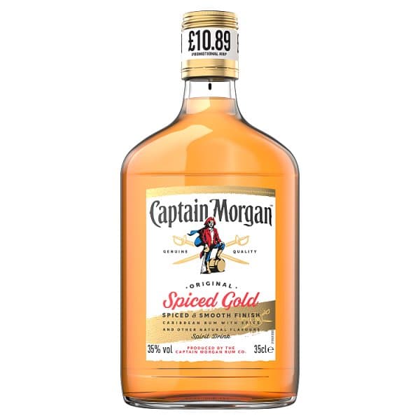 Captain Morgan Original Spiced Gold Rum Based Spirit Drink 35% vol 35cl