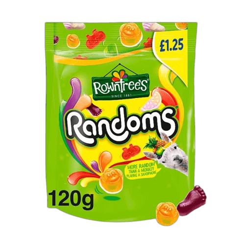 Rowntree's Randoms Sweets Sharing Bag 120g
