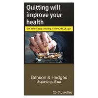 Benson & Hedges Superkings Blue 20 Cigarettes