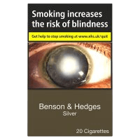 Benson & Hedges Silver 20 Cigarettes