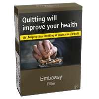 Embassy Filter Cigarettes 20 Pack