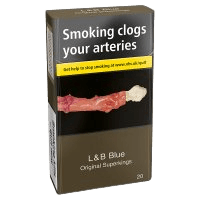 L&B Blue Original Superkings Cigarettes 20 Pack