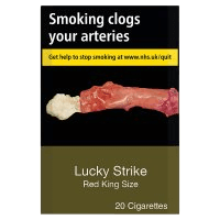 Lucky Strike Size 20 Red King Cigarettes King Size