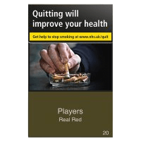 Players Real Red Cigarettes 20 Pack