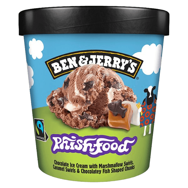 Ben & Jerry's Phish Food Marshmallow & Chocolate Ice Cream Tub 465ml