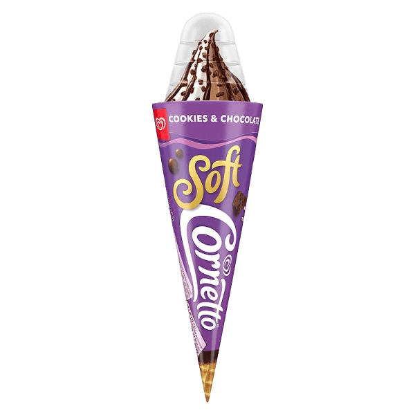 Cornetto Soft Cookie & Chocolate Ice Cream Cone