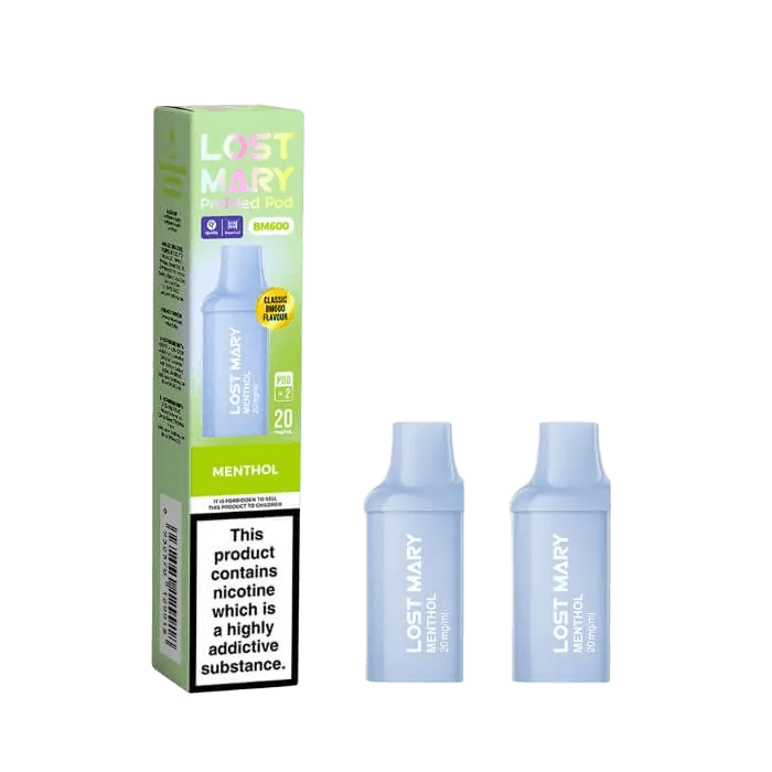 Lost Mary BM600 Prefilled Pods 2PK Menthol