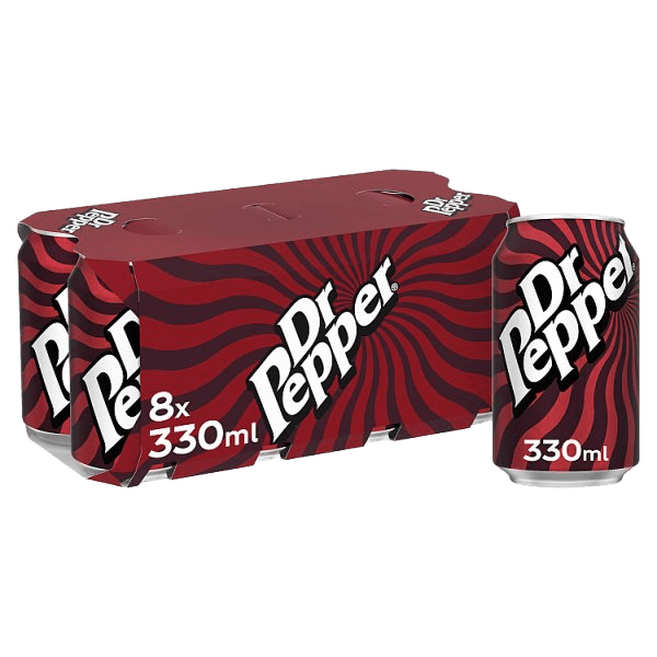 Dr Pepper 8 x 330ml cans