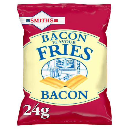 Smith's Fries Bacon Snacks Pub Card