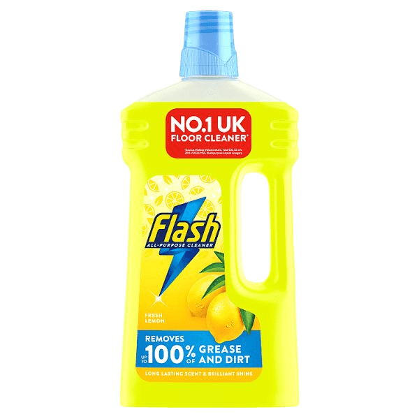 Flash Multipurpose Floor Liquid Cleaner Crisp Lemon 1L