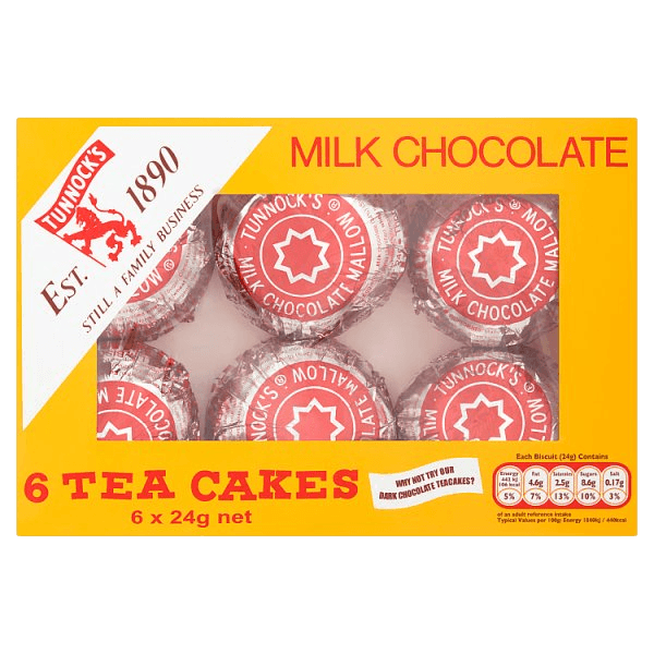 Tunnock's Milk Chocolate Tea Cakes