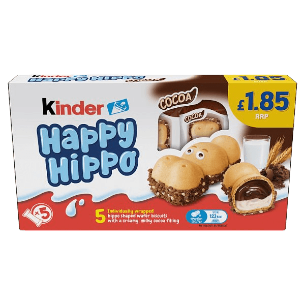Kinder Happy Hippo Biscuit Cocoa