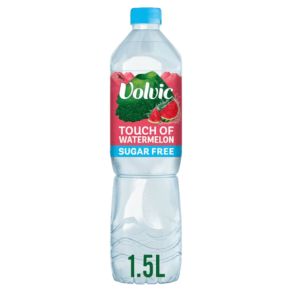 Volvic Touch of Fruit Watermelon Sugar Free Still Flavoured Water 1.5L