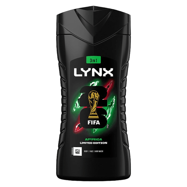 Lynx Limited Edition FIFA Africa 3-in-1 Body Wash 225 ml